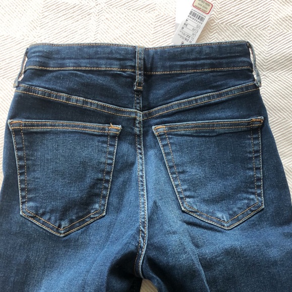 Topshop Jamie Jeans, Indigo - Picture 4 of 5